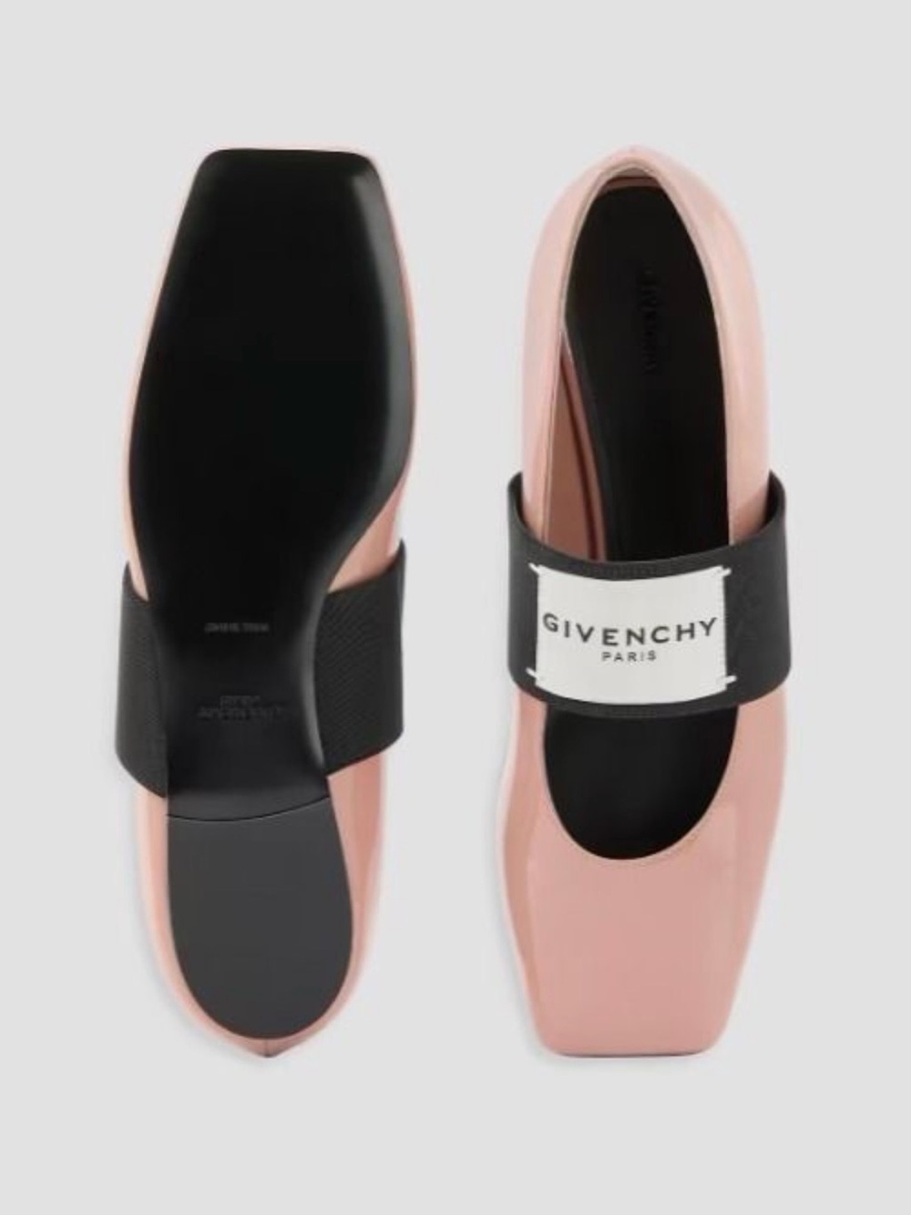 Givenchy

Sliced Square Ballerinas in Patent Leather